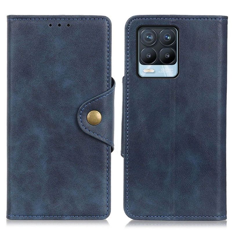 Housse Realme 8 / 8 Pro Full Protect Simili Cuir Mat