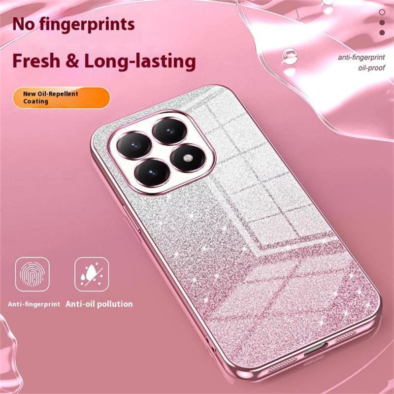 Coque Xiaomi 15T Design Pailleté Dégradé