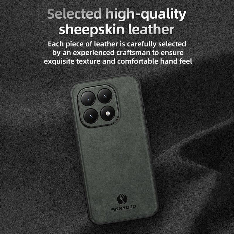 Coque Xiaomi 15T Effet Cuir PINWUYO