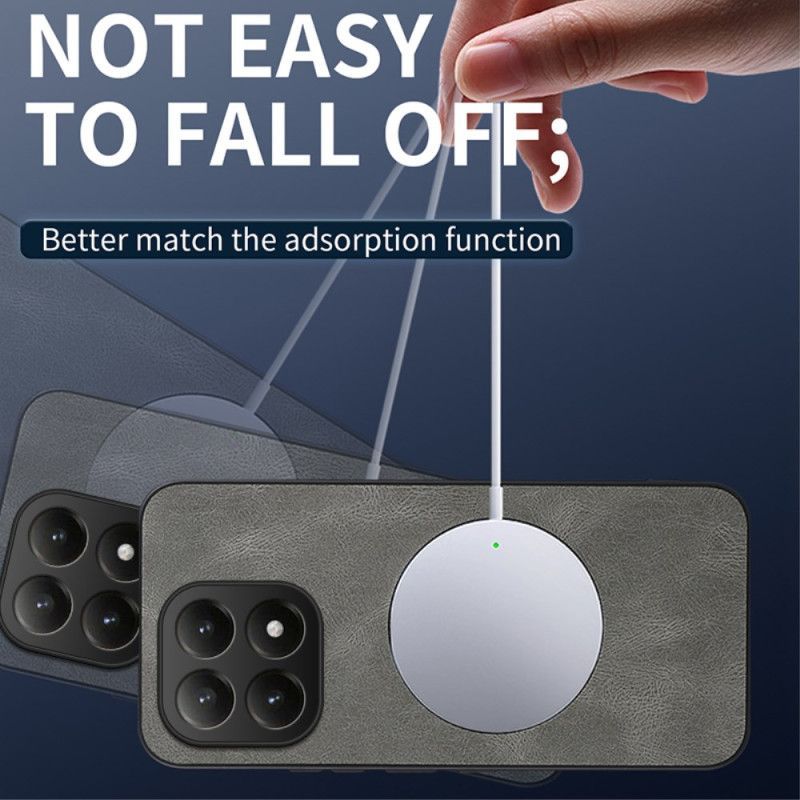 Coque Xiaomi 15T MagSafe Effet Cuir