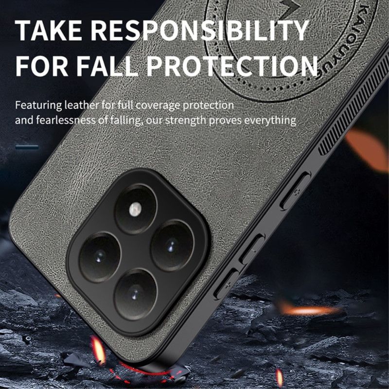 Coque Xiaomi 15T MagSafe Effet Cuir