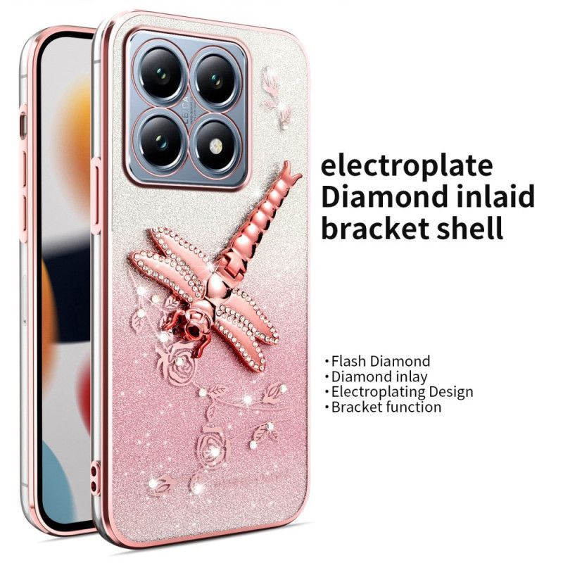 Coque Xiaomi 15T Support Libellule KADEM