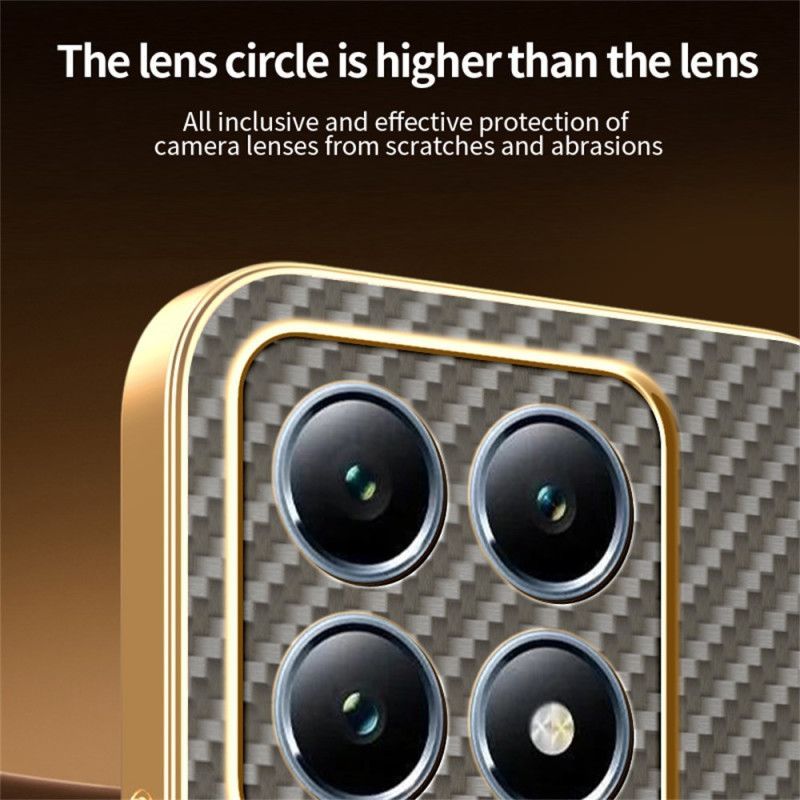 Coque Xiaomi 15T Texture Fibre Carbone