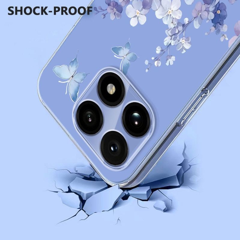Coque Xiaomi 15T Transparente Florale