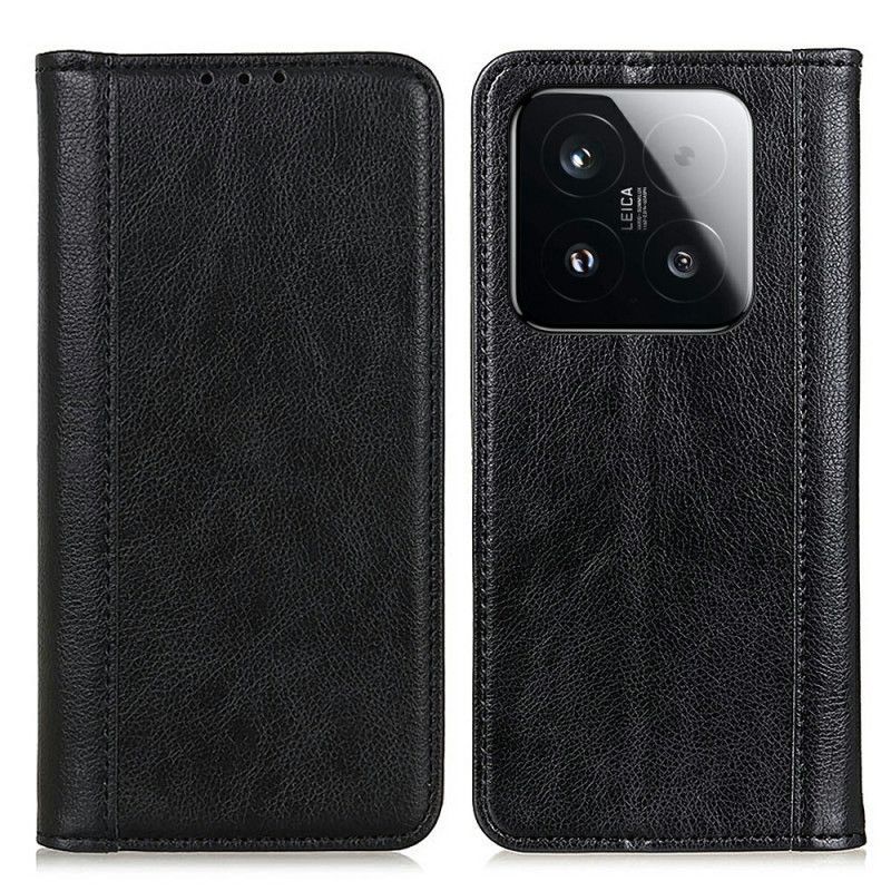 Flip Cover Xiaomi 15T Cuir fendu