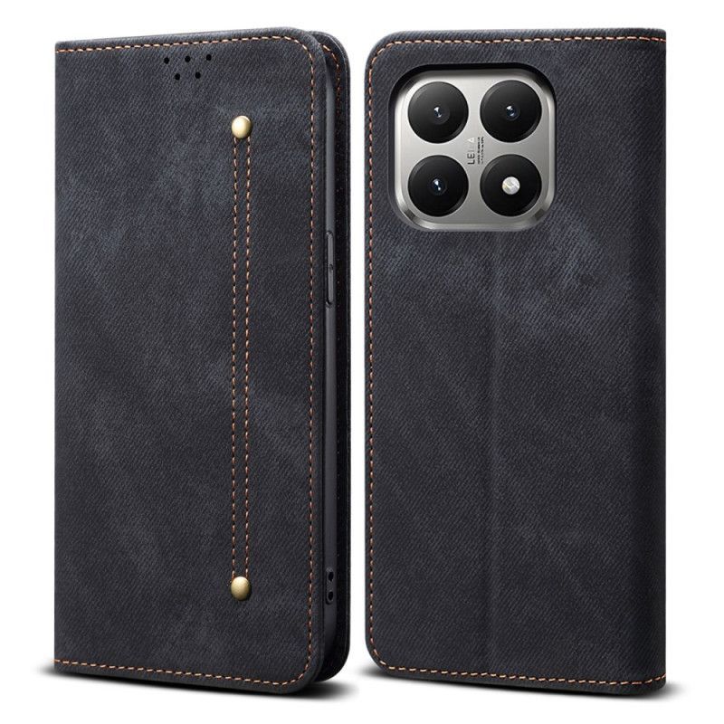 Flip Cover Xiaomi 15T Tisssu Jeans