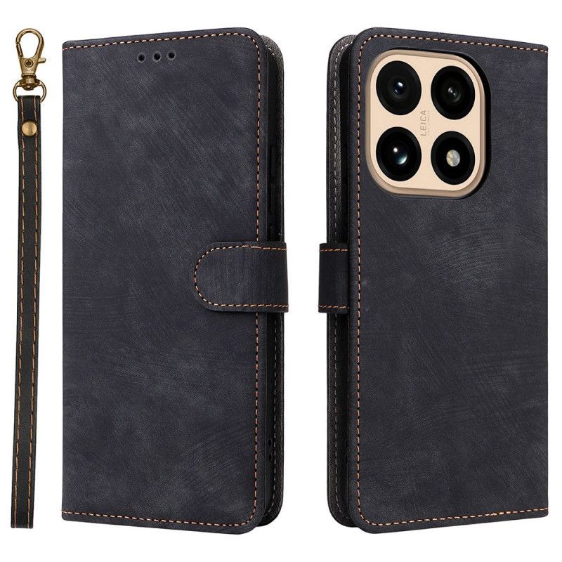 Housse Xiaomi 15T Bocage RFID Effet Daim