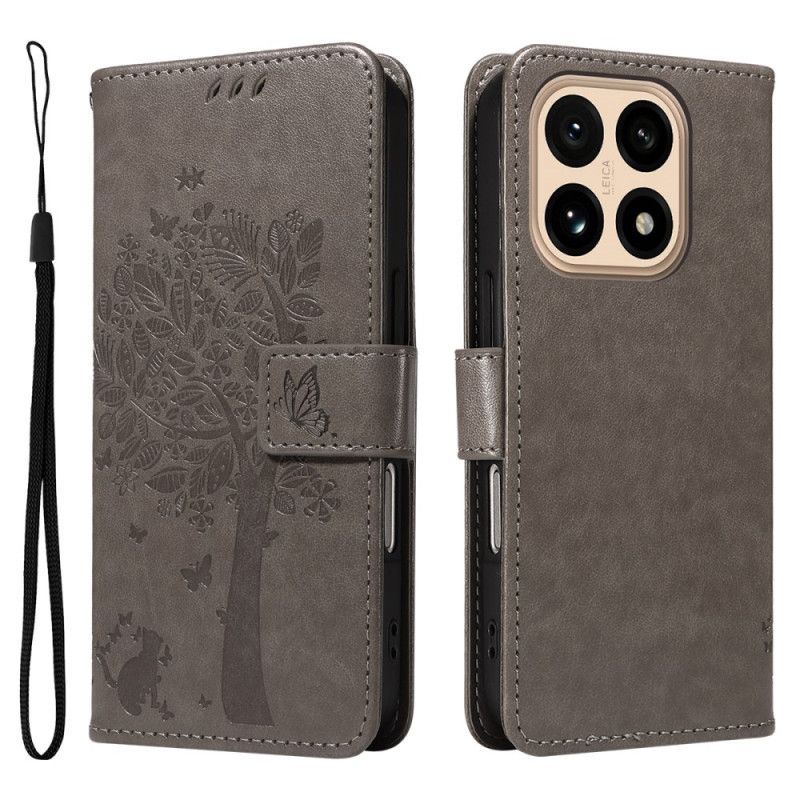 Housse Xiaomi 15T Chat et Arbre