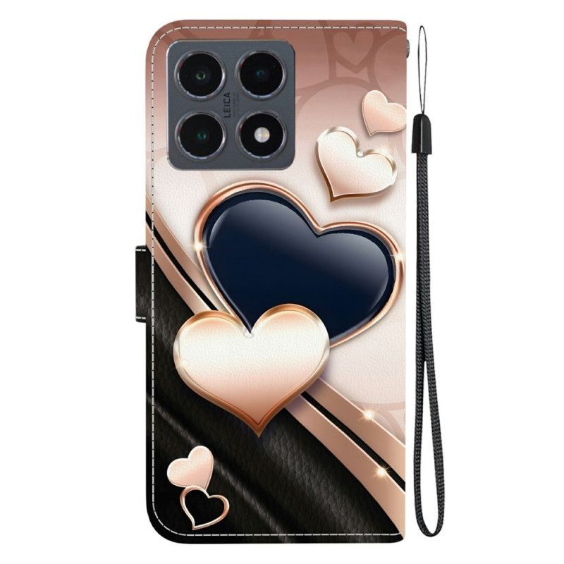 Housse Xiaomi 15T Coeurs