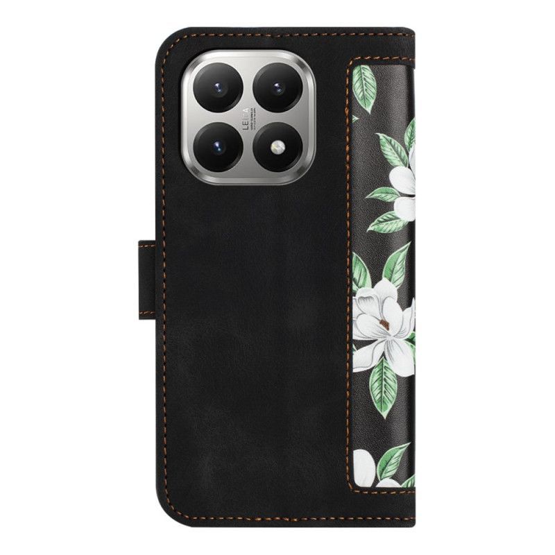 Housse Xiaomi 15T Design Floral avec Lanière