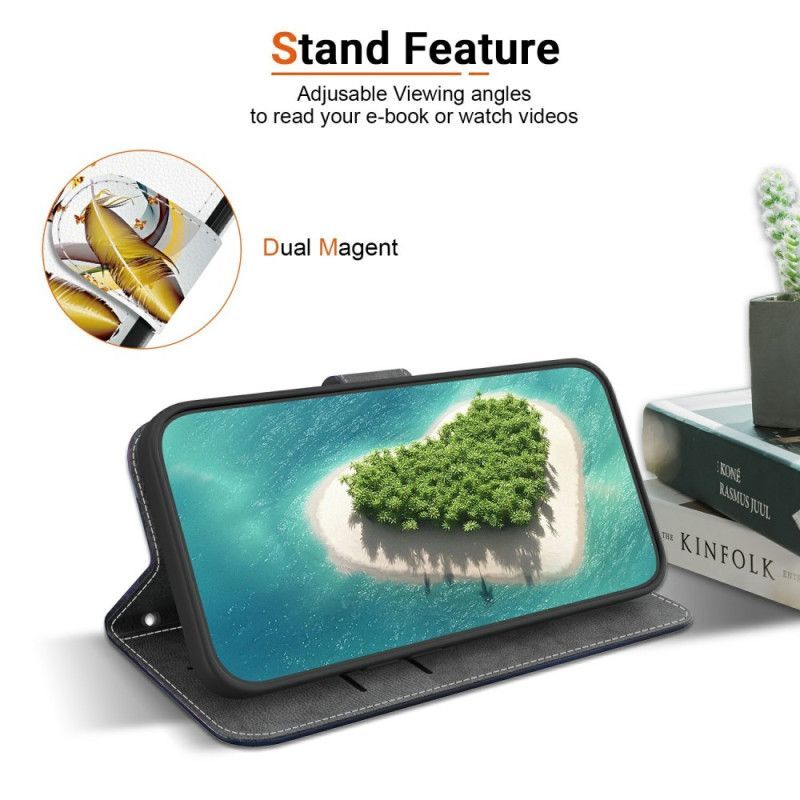 Housse Xiaomi 15T Feuilles Dorées