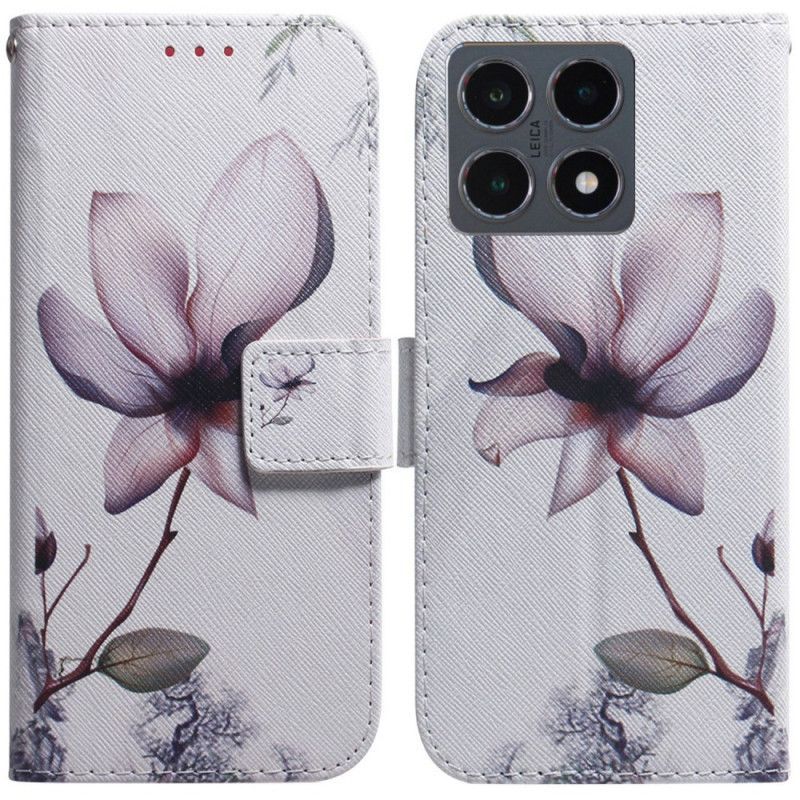 Housse Xiaomi 15T Fleur Rose