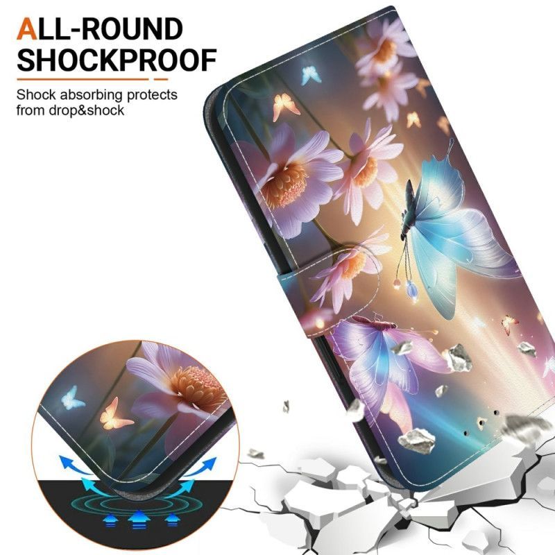 Housse Xiaomi 15T Papillon Floral