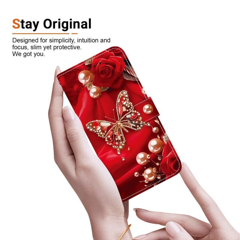 Housse Xiaomi 15T Papillons et Perles