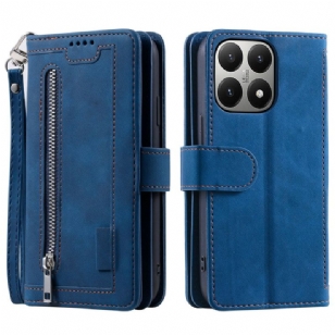 Housse Xiaomi 15T Portefeuille 9 Porte-Cartes