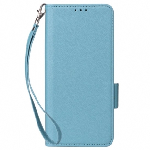 Housse Xiaomi 15T Simili Cuir à Lanière