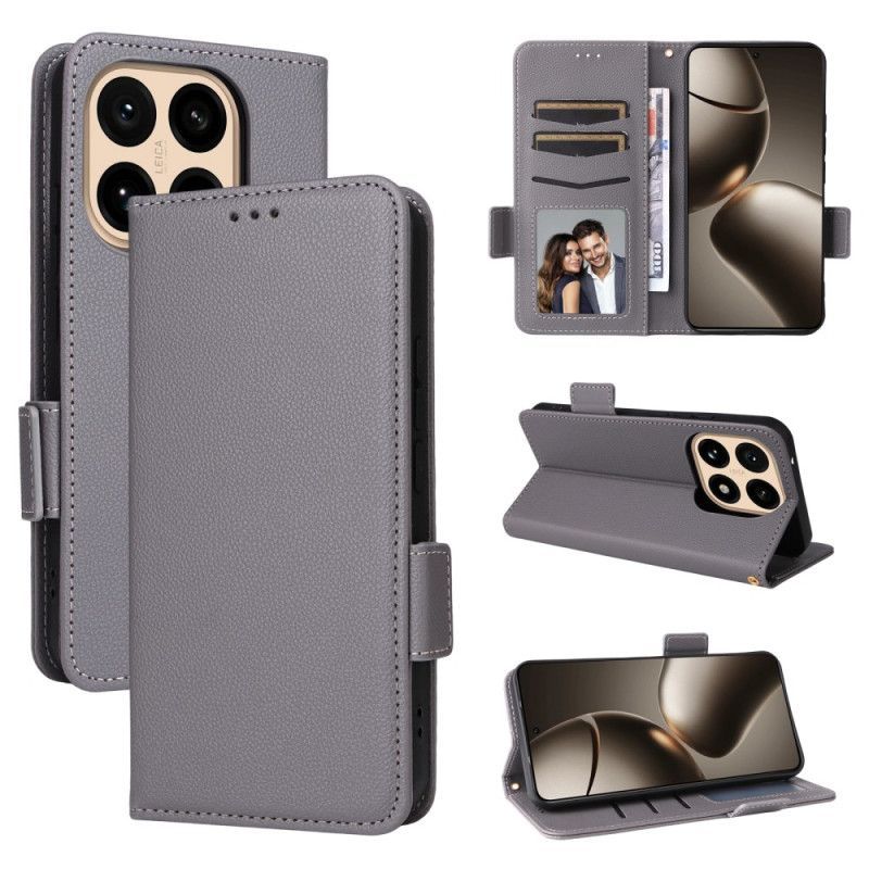 Housse Xiaomi 15T Simili Cuir à Lanière