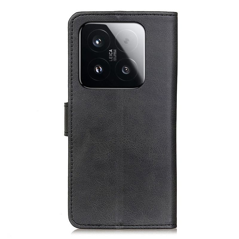 Housse Xiaomi 15T Simili Cuir Mat