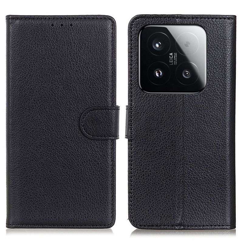 Housse Xiaomi 15T Simili Cuir Traditionnel