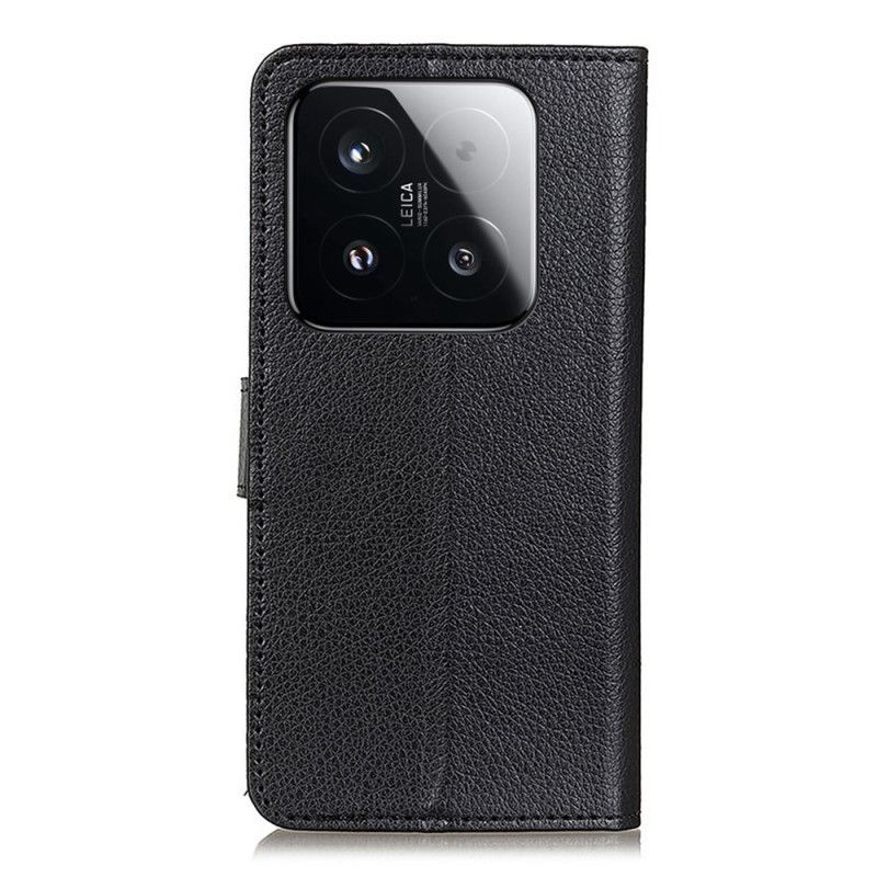 Housse Xiaomi 15T Simili Cuir Traditionnel