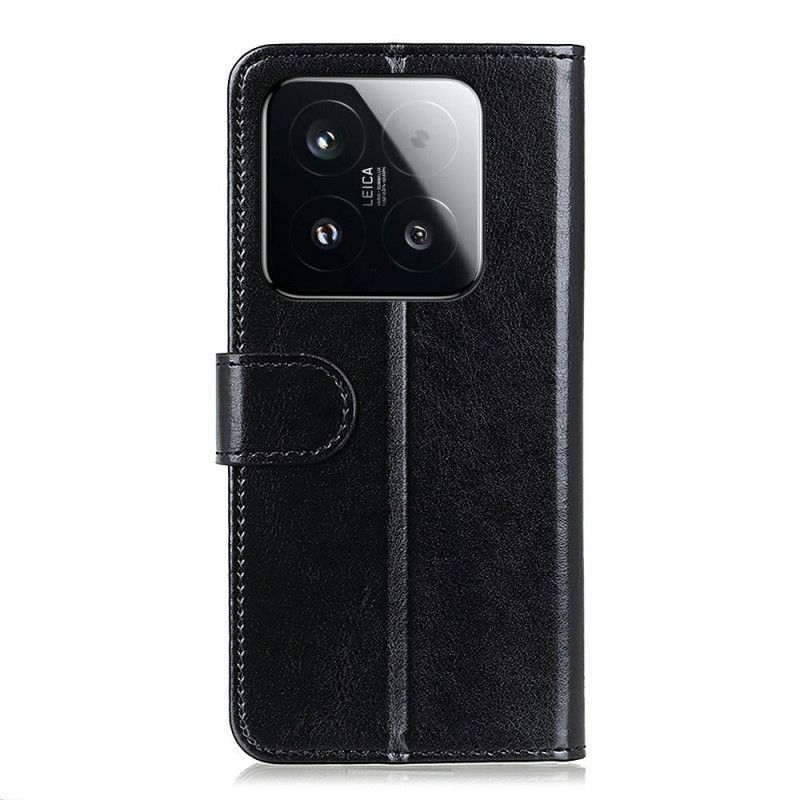Housse Xiaomi 15T Simili Cuir Verni
