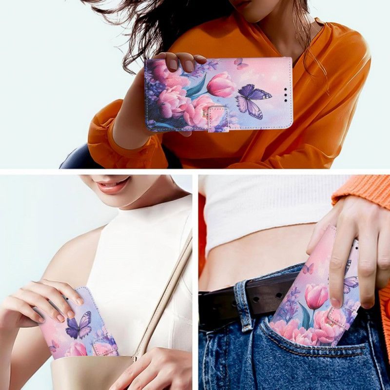 Housse Xiaomi 15T Tulipes Roses