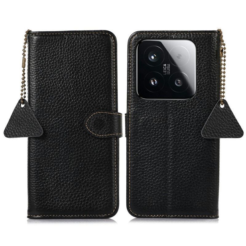 Housse Xiaomi 15T Vrai Cuir Protection RFID