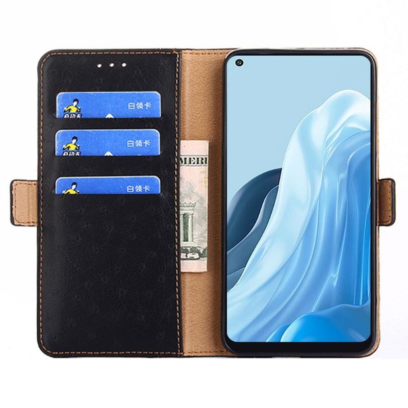 Étui folio Oppo Find X5 Lite Ulrich simili cuir
