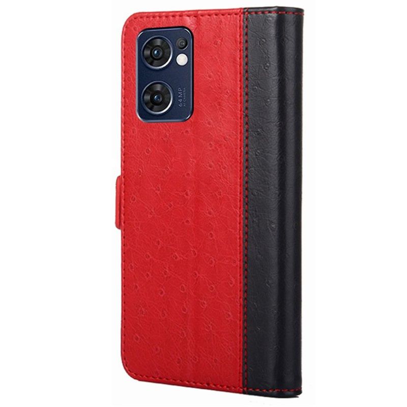 Étui folio Oppo Find X5 Lite Ulrich simili cuir