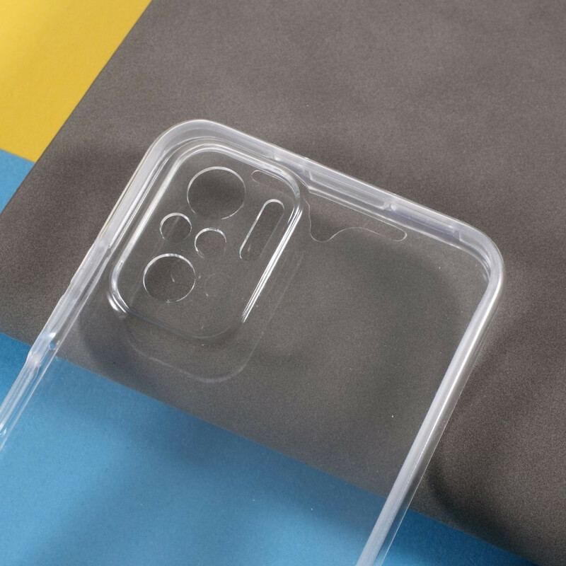 Coque Xiaomi Redmi Note 10/10S/Poco M5s Transparente Avant Arrière