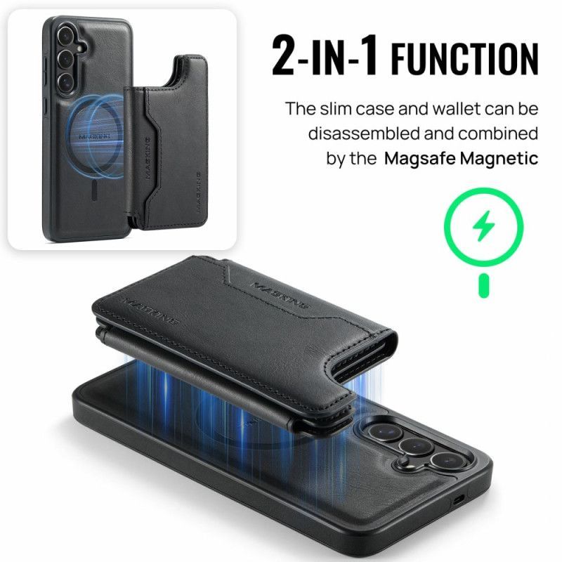 Coque Galaxy S25 FE Magnétique Porte-cartes MAGKING