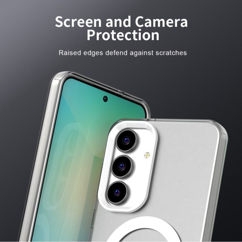 Coque Samsung Galaxy S25 FE Compatible MagSafe Anti-Chute