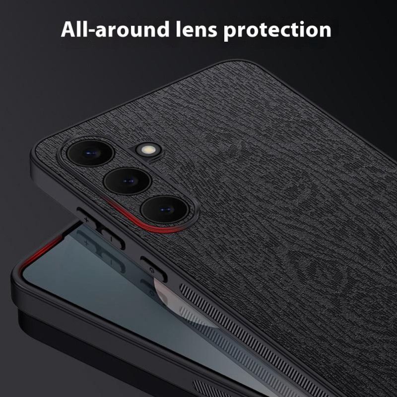 Coque Samsung Galaxy S25 FE Effet Bois