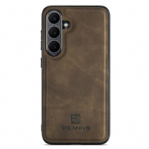 Coque Samsung Galaxy S25 FE Effet Cuir DG.MING