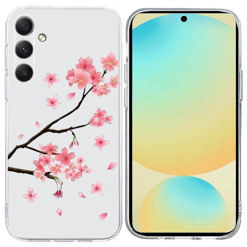 Coque Samsung Galaxy S25 FE Fleurs de Prunier