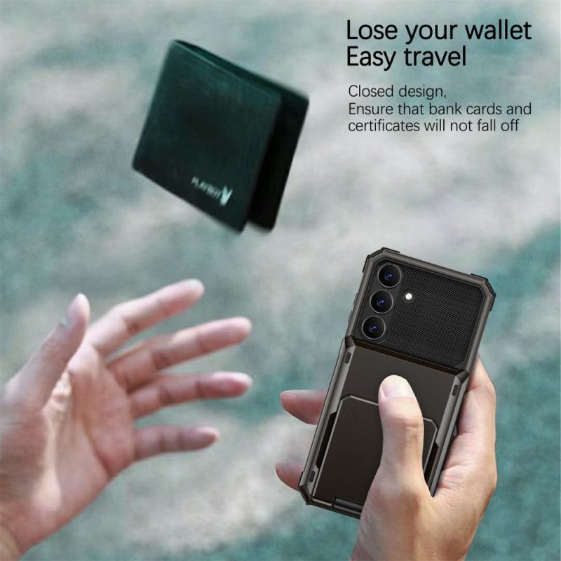 Coque Samsung Galaxy S25 FE Porte-Cartes à rabat