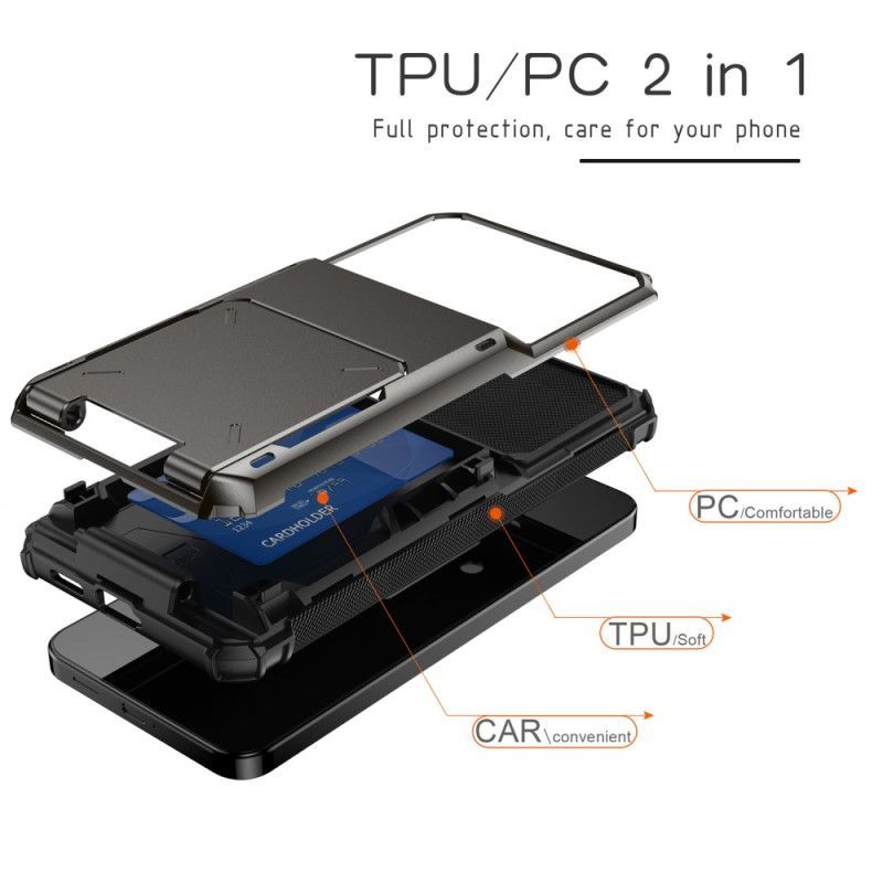 Coque Samsung Galaxy S25 FE Porte-Cartes à rabat