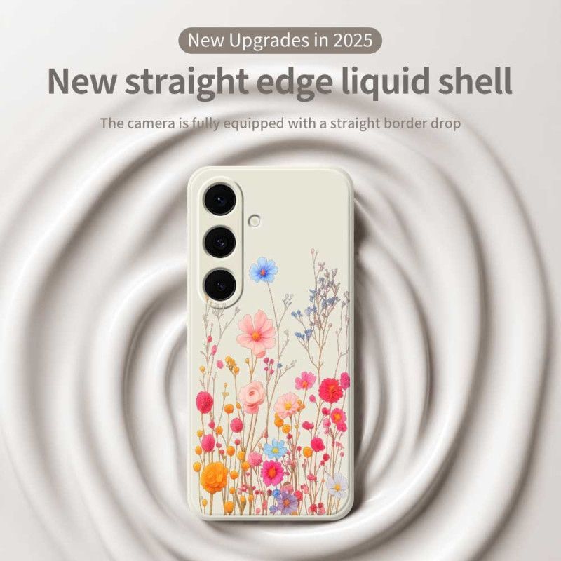 Coque Samsung Galaxy S25 FE Silicone Fleurs des Champs