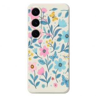 Coque Samsung Galaxy S25 FE Silicone Floralie