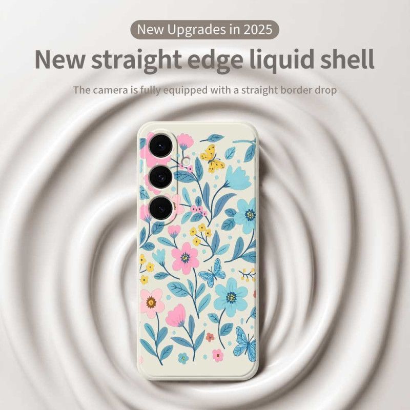 Coque Samsung Galaxy S25 FE Silicone Floralie