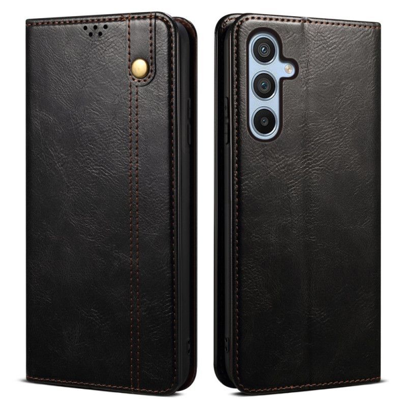 Flip Cover Samsung Galaxy S25 FE Simili Cuir Ciré