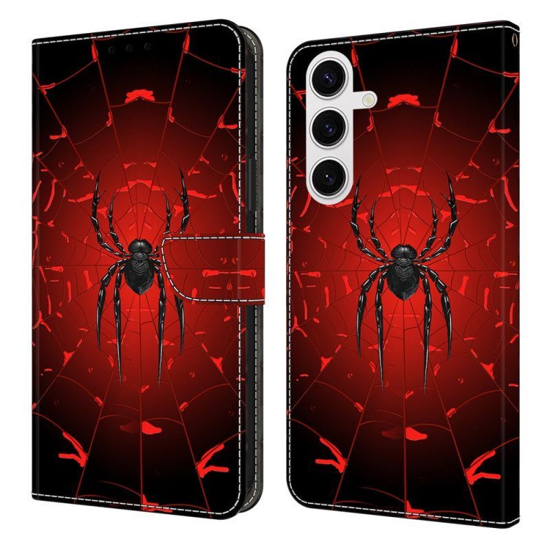 Housse Samsung Galaxy S25 FE Araignée noire