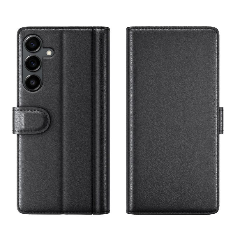 Housse Samsung Galaxy S25 FE Cuir Véritable