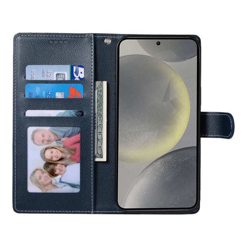 Housse Samsung Galaxy S25 FE Effet Cuir Uni