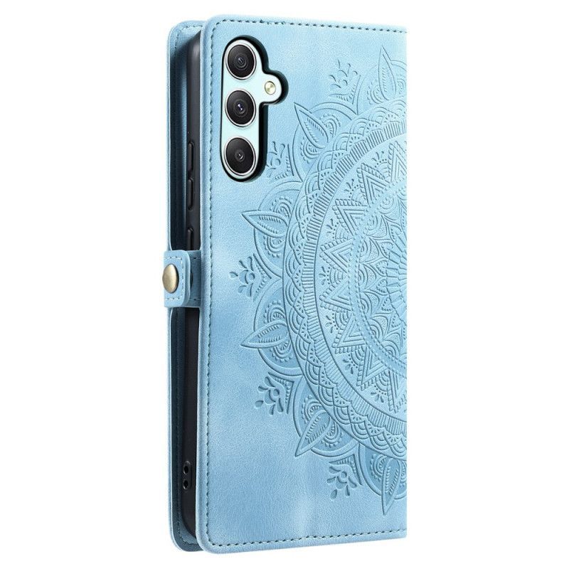 Housse Samsung Galaxy S25 FE Effet Daim Mandala