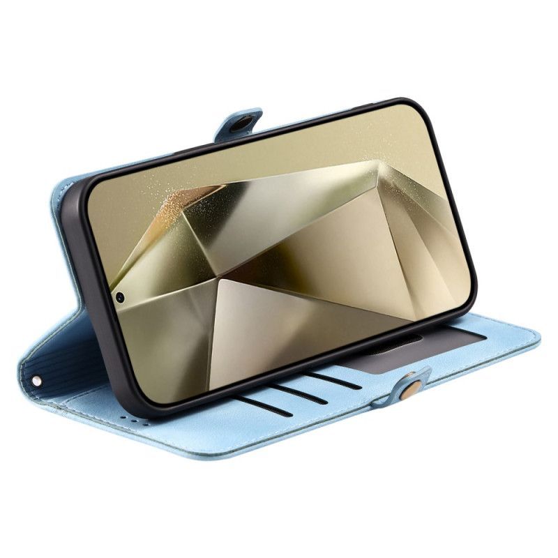 Housse Samsung Galaxy S25 FE Effet Daim Mandala