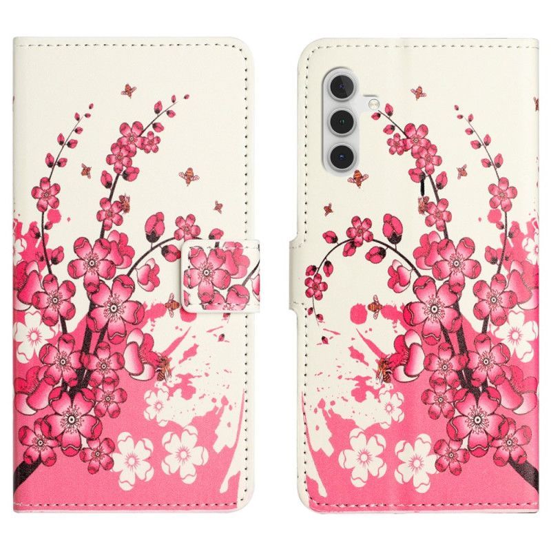 Housse Samsung Galaxy S25 FE Fleurs de Prunier
