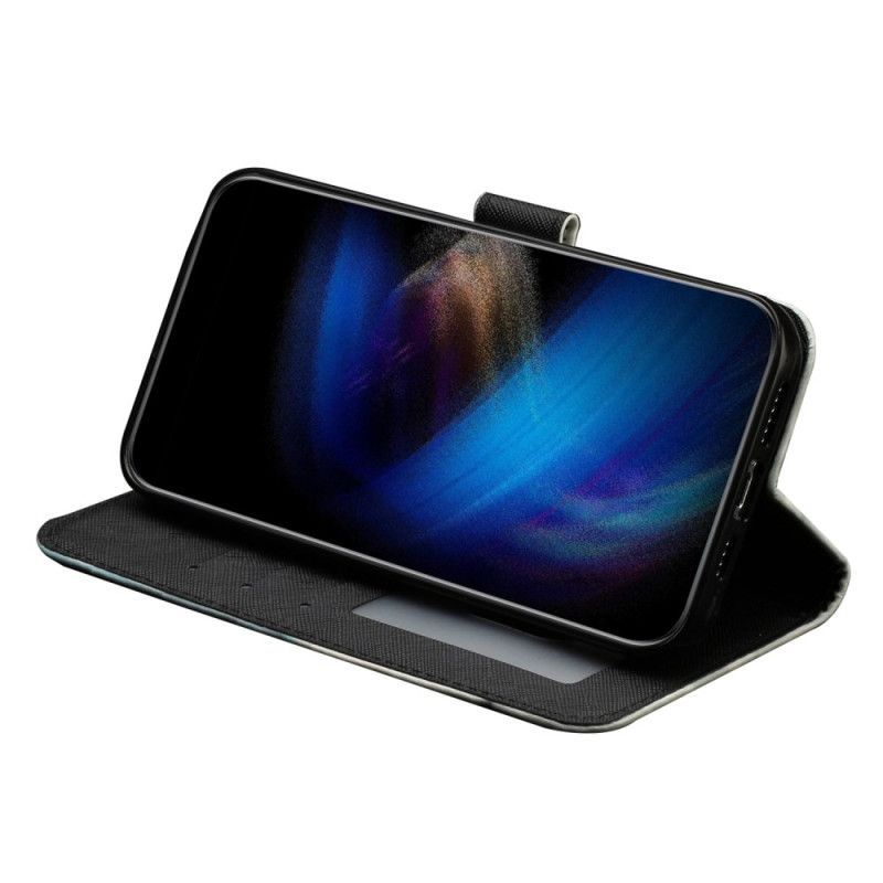 Housse Samsung Galaxy S25 FE Léopard à Lanière