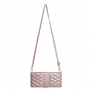 Housse Samsung Galaxy S25 FE Matelassée avec Sangles