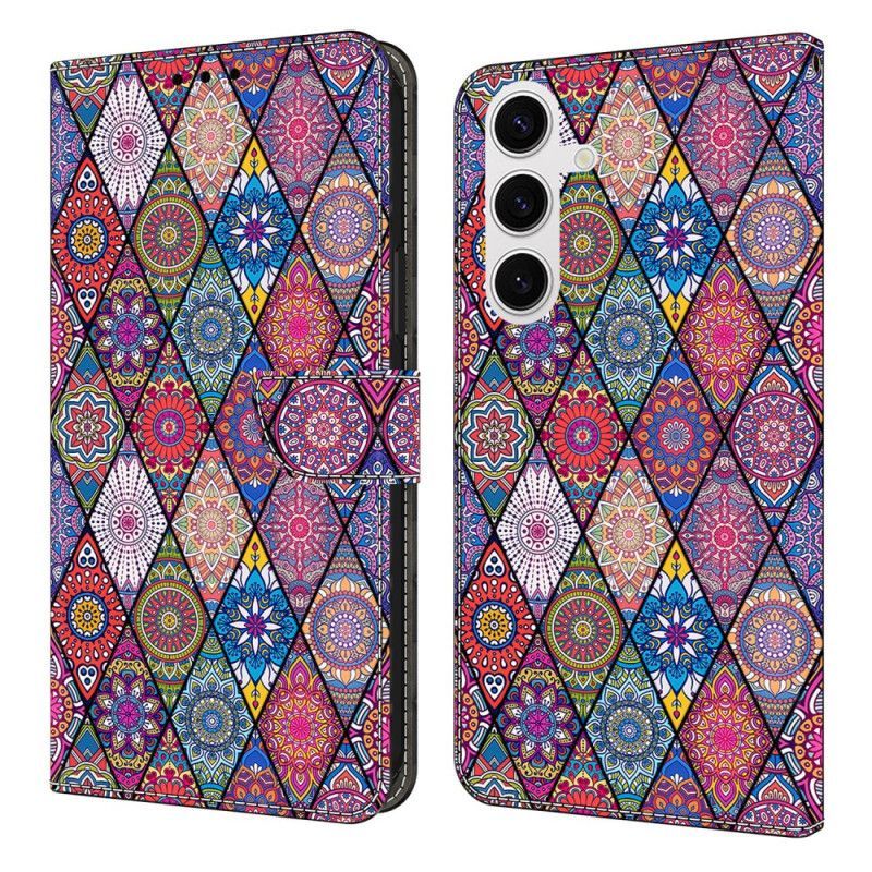 Housse Samsung Galaxy S25 FE Patchwork